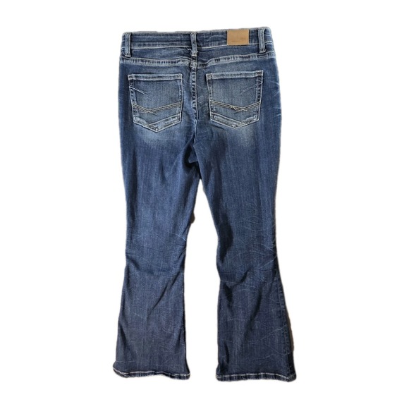 BKE Womens Gabby high-rise, Curvy-fit flare jeans 27 x 31.5 - Picture 2 of 11